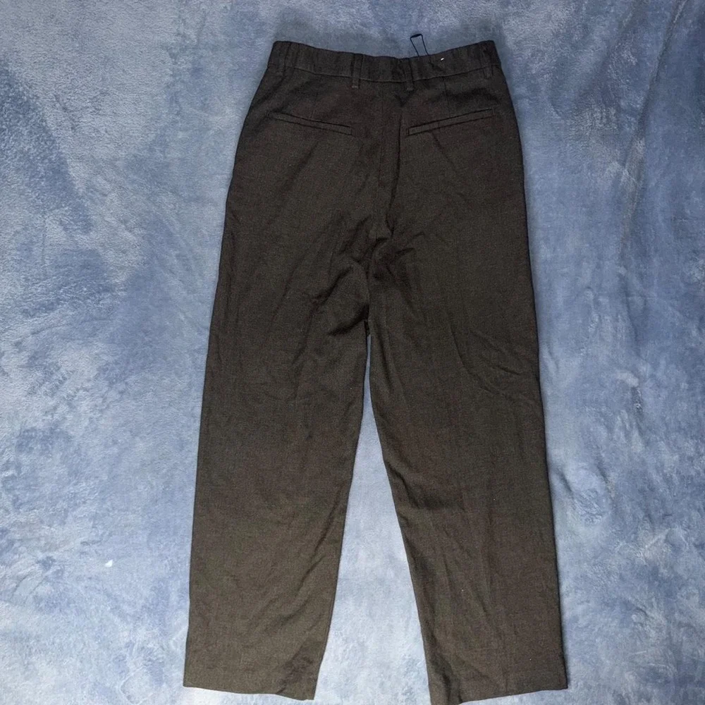 Zara gray pleated pants